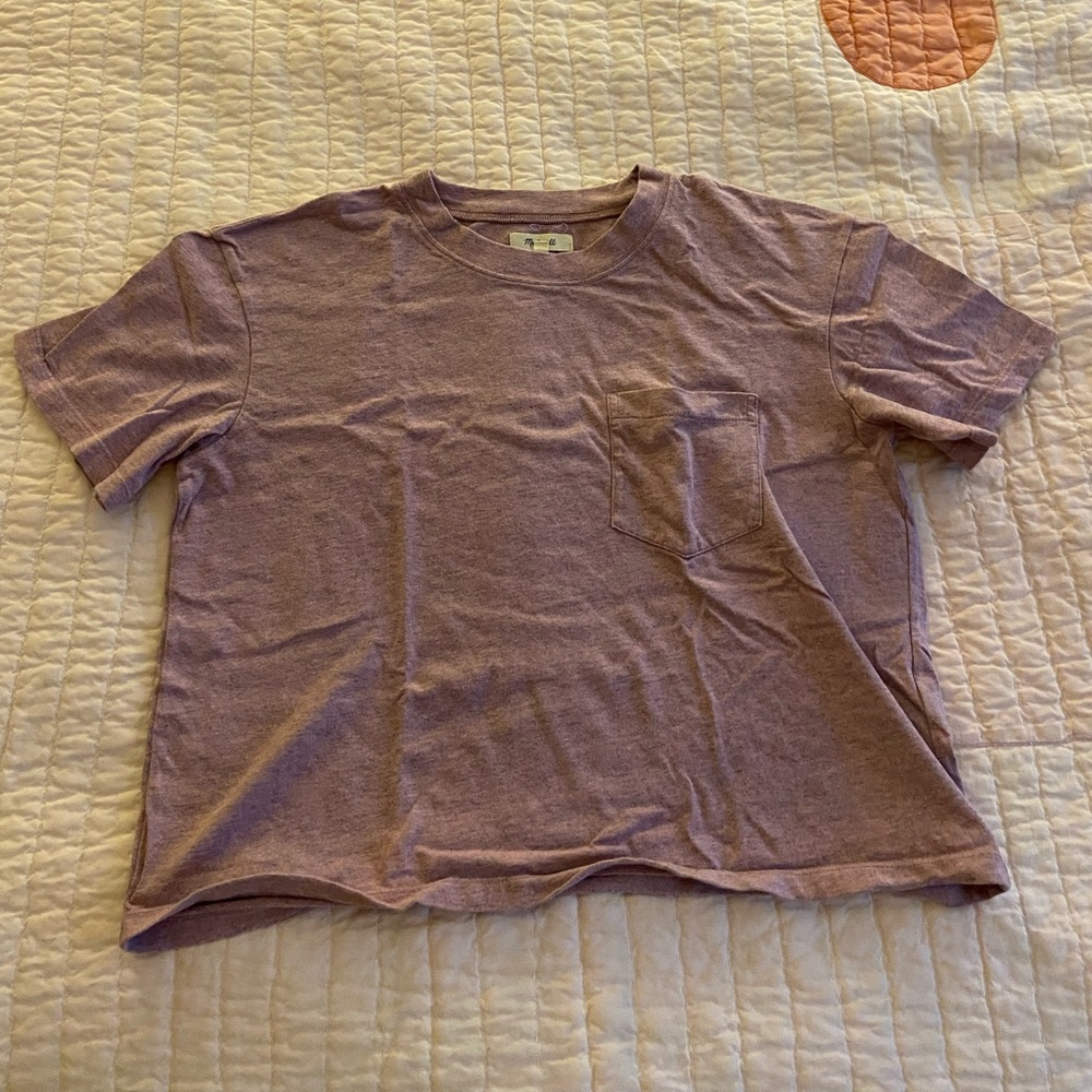 Madewell Boxy Cropped T-Shirt